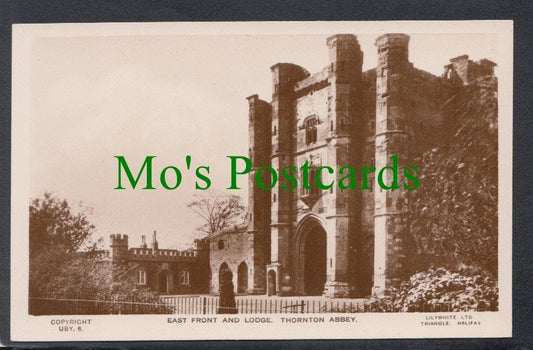 East Front & Lodge, Thornton Abbey, Lincolnshire
