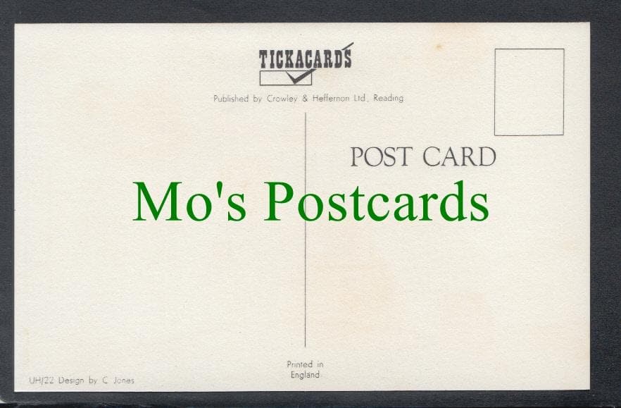 Greetings Postcard - Holiday Message Tickacard