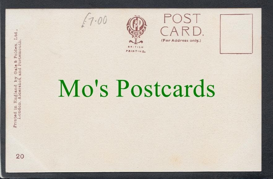 Military Postcard - 10th Prince of Wales's Own Royal Hussars