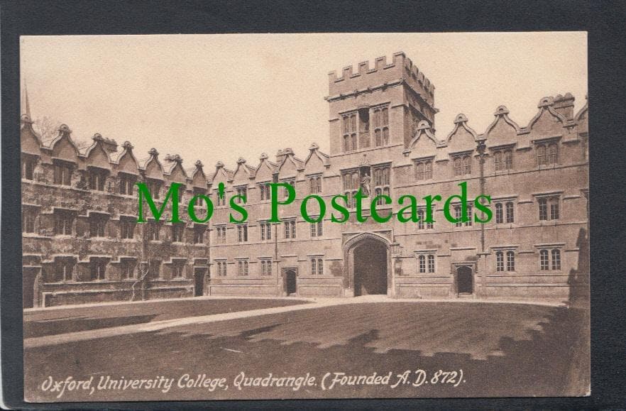 Oxford, University College, Oxfordshire