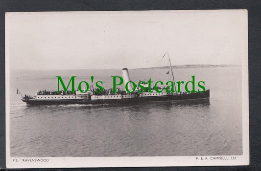 Shipping Postcard - P.S."Ravenswood"