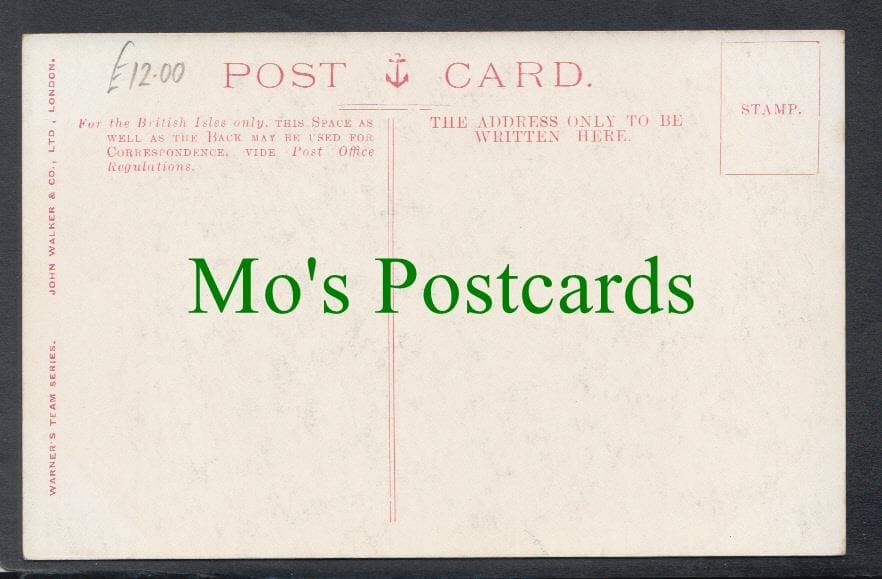 Sports Postcard - Cricket - B.J.T.Bosanquet, Middlesex