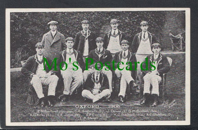 Sports Postcard - Rowing - Oxford Rowing Team, 1906