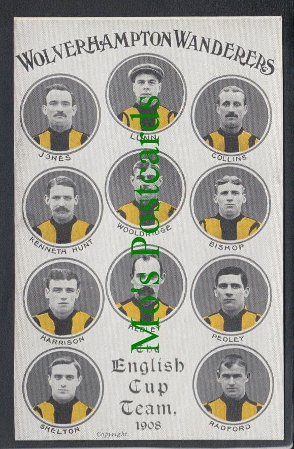 Sports Postcard - Wolverhampton Wanderers Football Club