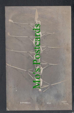 Sports Postcard - Cambridge Rowing Crew, 1906