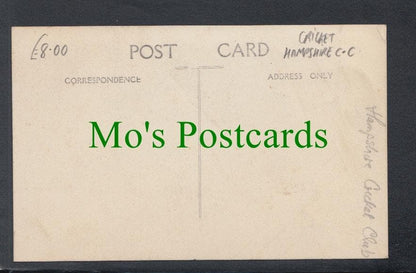 Sports Postcard - Hampshire Cricket Club Presentation