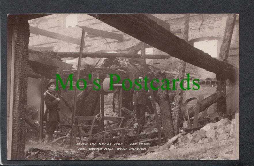 After The Great Fire, The Board Mill, West Drayton