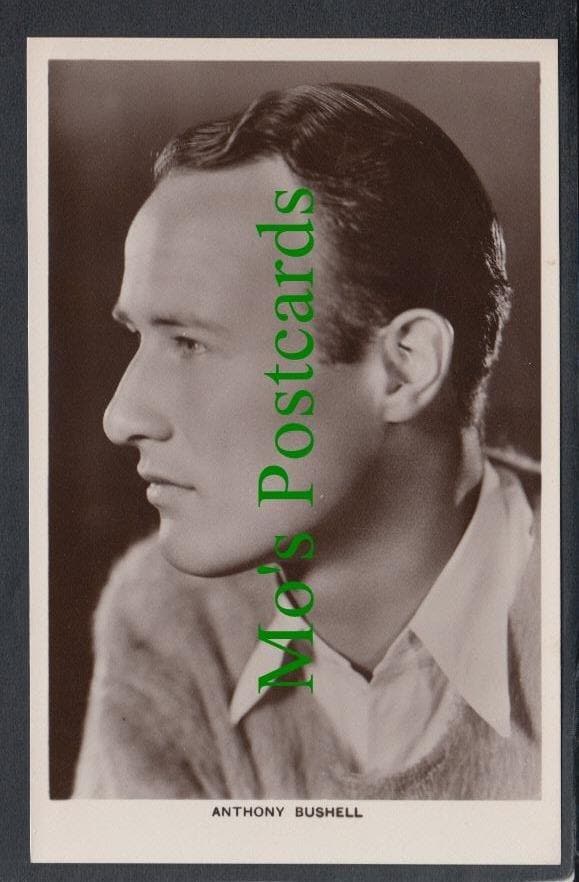 Actor Postcard - Film Star Anthony Bushell