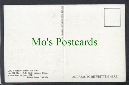 Railways Postcard - H.S.T Unit, Dringhouses Yard