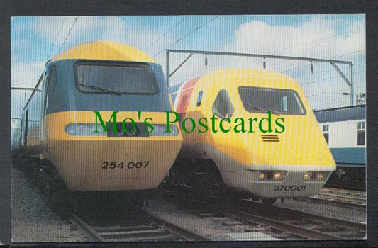 Railways Postcard - Train at Glasgow Shields Road