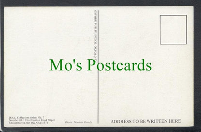 Railway Postcard - Trains - Horton Road Depot