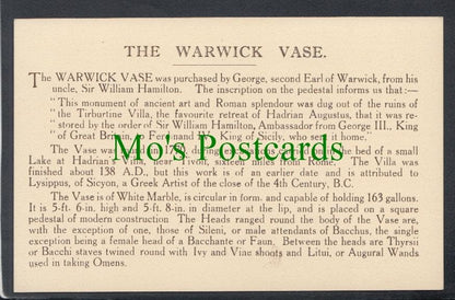 The Warwick Vase, Warwickshire