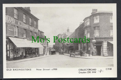 New Street c1900, Old Basingstoke, Hampshire