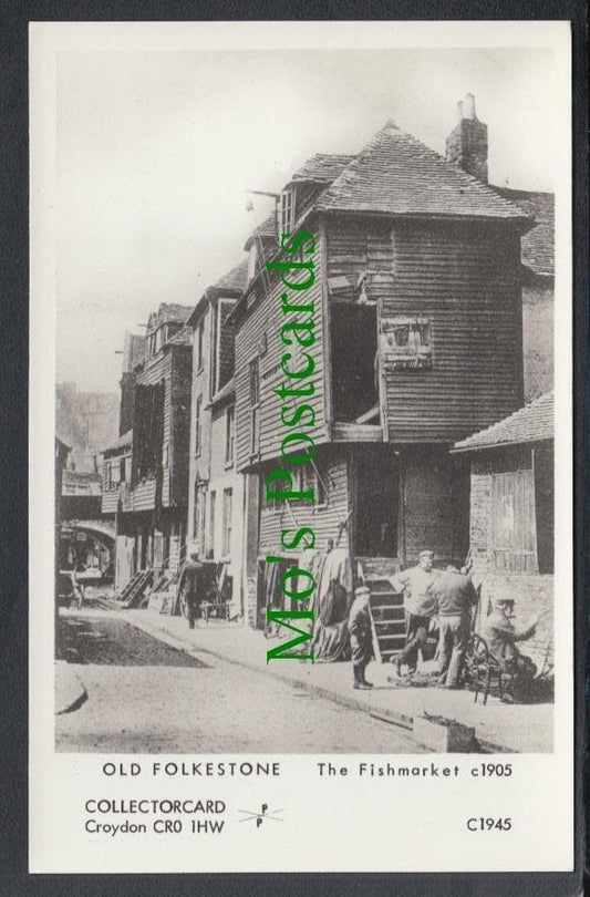 The Fishmarket c1905, Old Folkestone, Kent