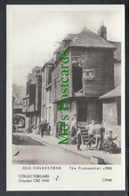 Load image into Gallery viewer, The Fishmarket c1905, Old Folkestone, Kent
