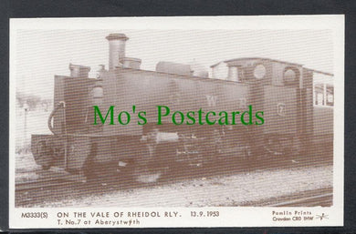 Trains - On The Vale of Rheidol Railway