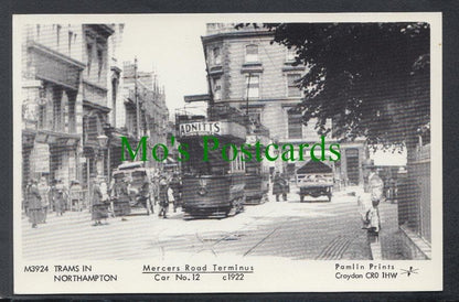 Mercers Road Terminus c1922, Northampton