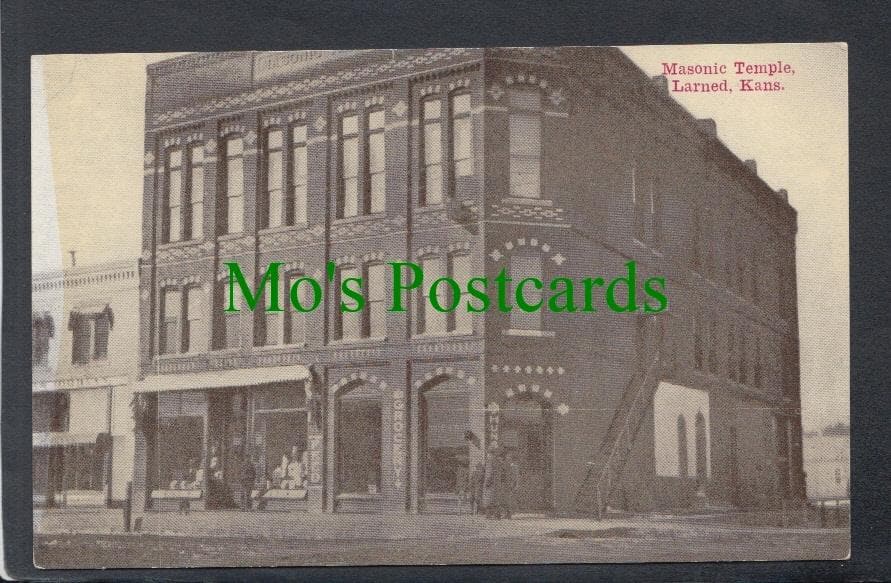 Masonic Temple, Larned, Kansas