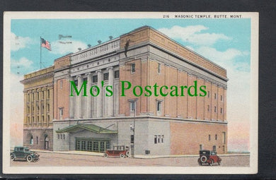 Masonic Temple, Butte, Montana