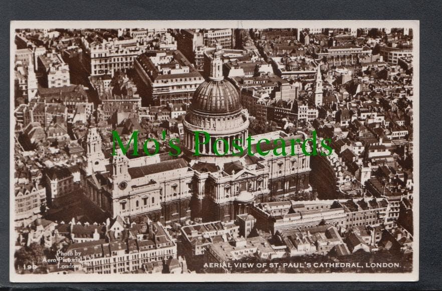 Aerial View of St Paul's Cathedral, London
