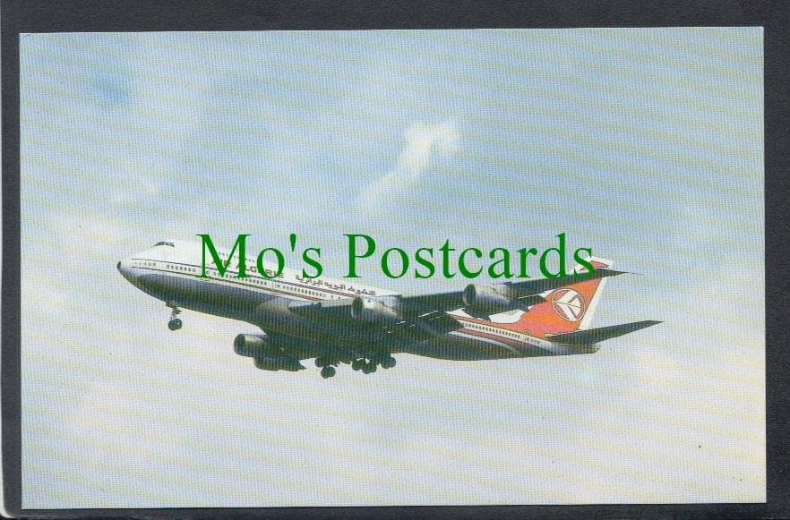 Aviation Postcard - Air Algerie B-747 Aeroplane