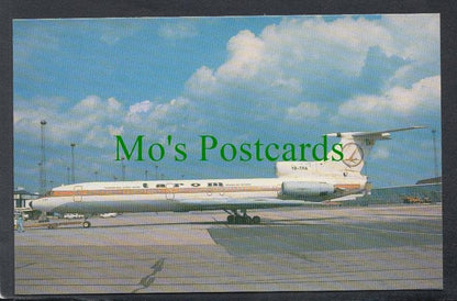 Aviation Postcard - Tarom TU-154B Aeroplane
