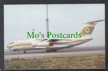 Load image into Gallery viewer, Aviation Postcard - Libyan Arab Airlines Aeroplane
