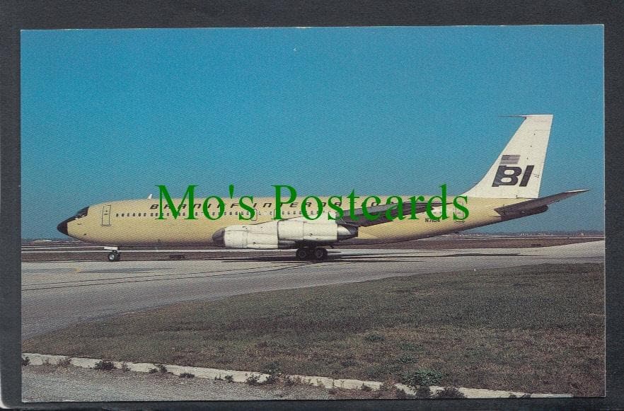 Aviation Postcard - Braniff International Boeing Aeroplane