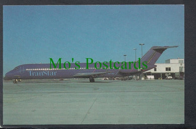 Aviation Postcard - Transtar McDonnell Douglas Aeroplane