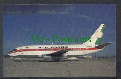 Aviation Postcard - Boeing 737-275C Air Zaire Aeroplane