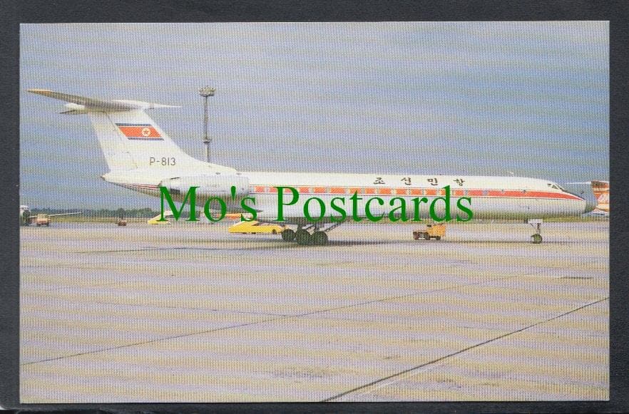 Aviation Postcard - CAAK TU-134B-3 Aeroplane