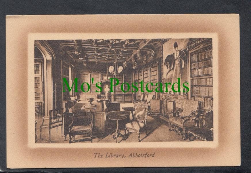 The Library, Abbotsford, Scotland