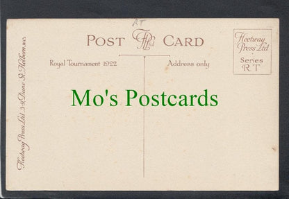 Military Postcard - The Royal Tournament 1922