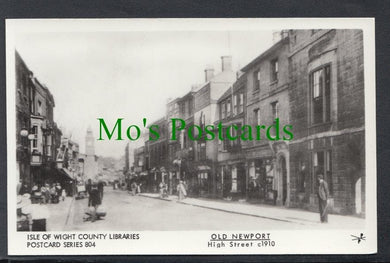 High Street c1910, Old Newport, Isle of Wight