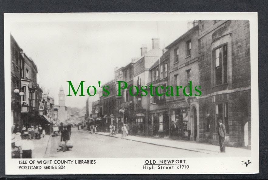 High Street c1910, Old Newport, Isle of Wight