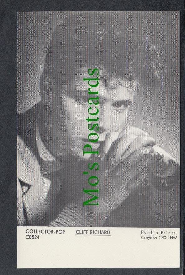 Music Postcard - Pop Singer Cliff Richard