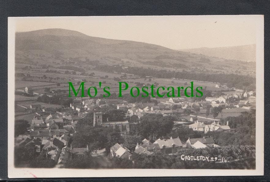 View of Castleton, Derbyshire