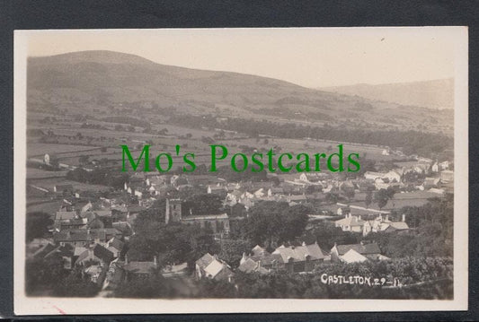 View of Castleton, Derbyshire
