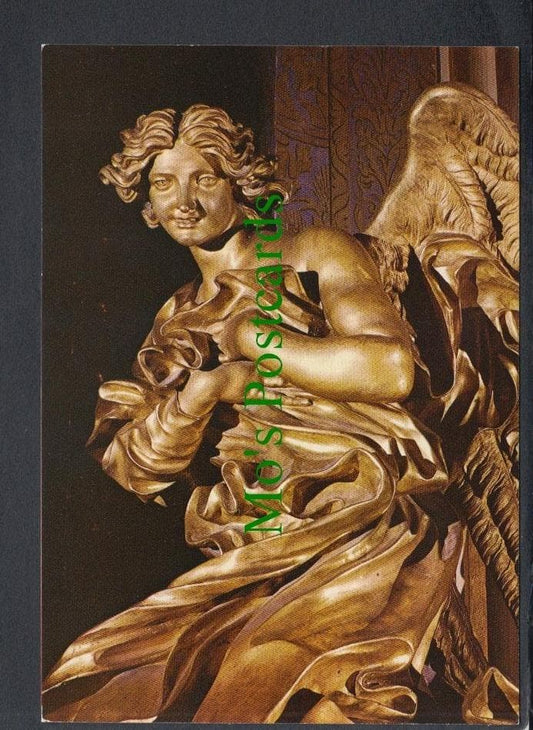Art Postcard - L.Bernini, Angel, Altar