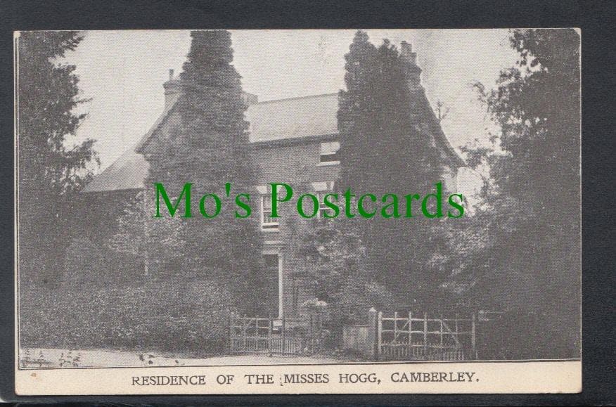 Residence of The Misses Hogg, Camberley