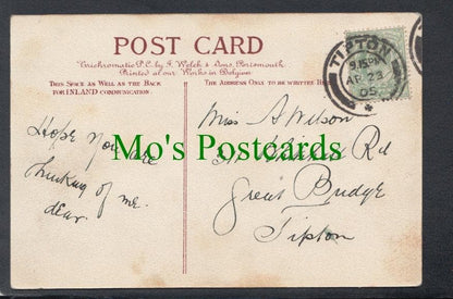 Glamour Postcard - Couple in The Woods