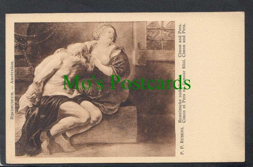 Art Postcard - Rijksmuseum, Amsterdam