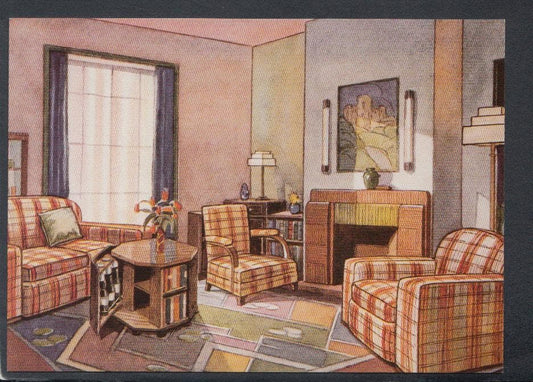 Advertising Postcard - Port of London Cabinet Works