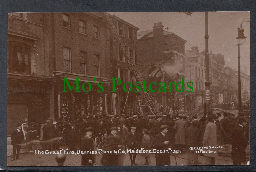 The Great Fire, Denniss Paine & Co, Maidstone