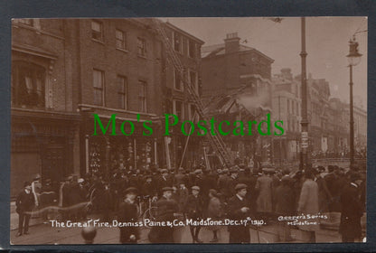 The Great Fire, Denniss Paine & Co, Maidstone