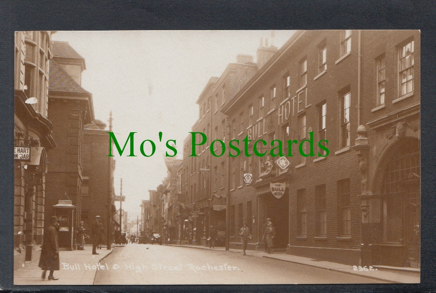 Bull Hotel & High Street, Rochester, Kent