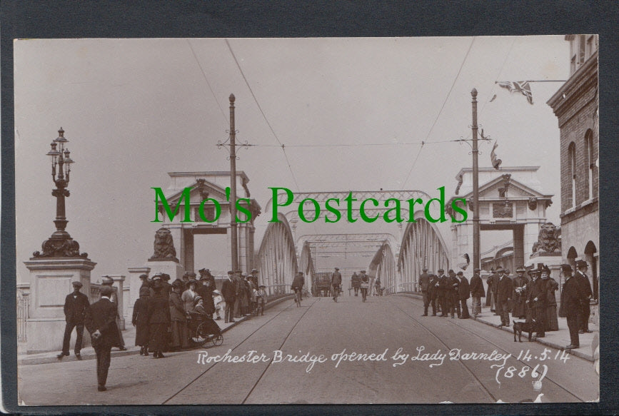 Rochester Bridge Opened By Lady Darnley, Kent