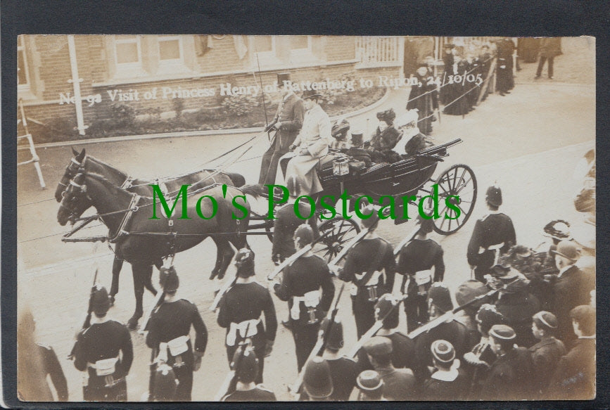 Visit of Princess Henry of Battenberg To Ripon, Yorkshire