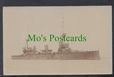 Naval Postcard - H.M.S.Australia