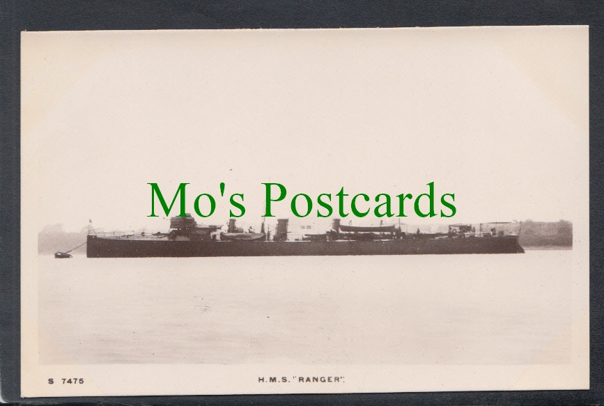 Naval Postcard - H.M.S. "Ranger"